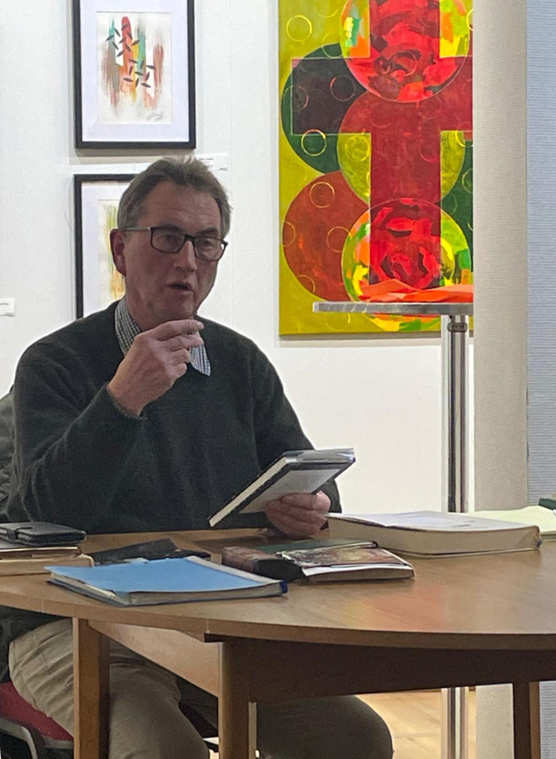 Christian Marwig im Stallerhaus